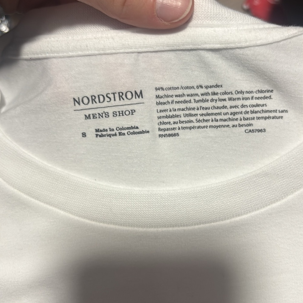 Nordstrom crew neck supima cotton tshirts - Picture 3 of 5